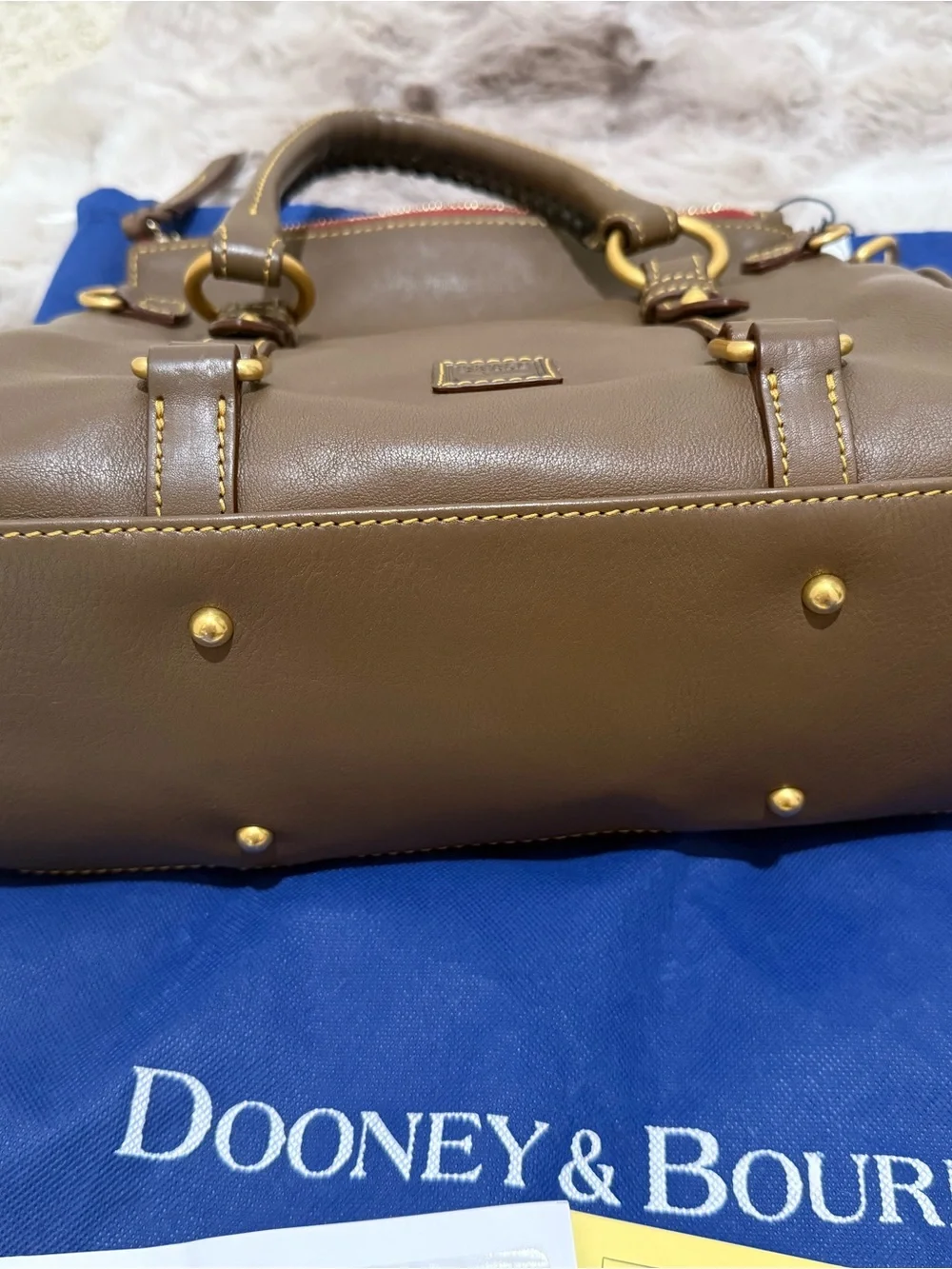 Dooney & Bourke Florentine Satchel Regular Size Elephant